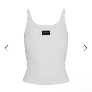 DolceandGabanna x Skims COTTON RIB SCOOP TANK